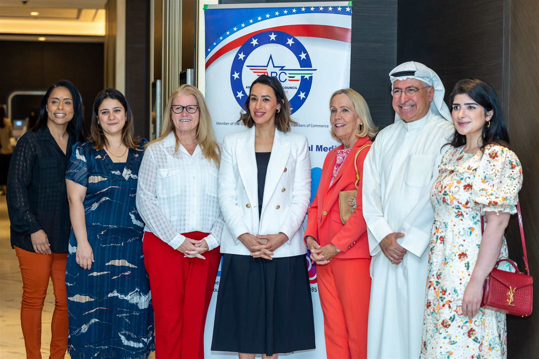 Business council networking event